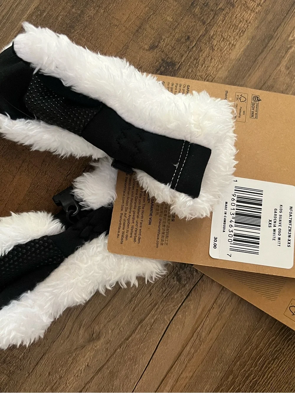 North Face Baby Mittens